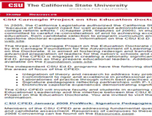 Tablet Screenshot of edleadership.csuprojects.org
