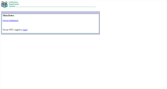 Desktop Screenshot of confsys.csuprojects.org